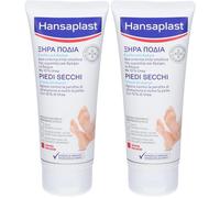 Hansaplast Crema Idratante per Piedi Secchi 2x100 ml Crema