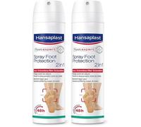 Hansaplast Deodorante Spray Foot Protection 2 in 1, Deodorante piedi con Octenidina e senza Alluminio che protegge a lungo dagli odori, 1 Confezione da 300 ml