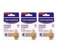 Hansaplast Elastic Finger Strips, Cerotti dita extra lunghi, elastici