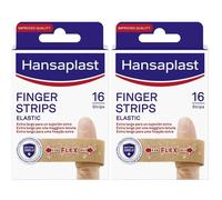 Hansaplast Elastic Finger Strips, Cerotti dita extra lunghi, elastici