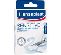 Hansaplast striscia sensitive pretagliata 1x6cm 10 pezzi