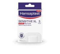 Hansaplast Cerotti Sensitive XL 6 x 7 cm 5 pezzi