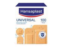Hansaplast Universal - Cerotto Resistente all'Acqua, 100 cerotti 4 formati