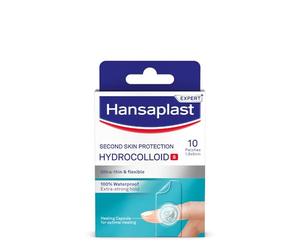 Hansaplast Lot de 10 pansements de protection pour la seconde peau - 100% étanches - Ultra fins et flexibles - Avec une adhérence extra forte