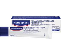 Hansaplast Pomata Cicatrizzante per Ferite, Crema cicatrizzante per ferite e pelle danneggiata, Cicatrizzante ferite per ridurre il rischio di cicatrici, 1 confezione da 20 g