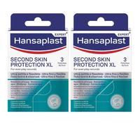 Hansaplast Second Skin Protection XL 3, Grandi cerotti con capsula cur