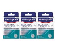 Hansaplast Second Skin Protection XL 3, Grandi cerotti con capsula cur