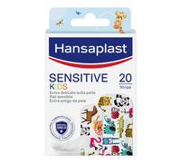 Hansaplast Sensitive - Cerotto Bambini Animals, 20 cerotti assortiti