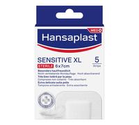 Hansaplast Sensitive - XL Cerotto Sterile extra delicato 6x7cm, 5cerotti