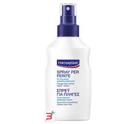 Hansaplast Spray per Ferite 100 ml, Spray ferite per la pulizia antisettica di tagli, abrasioni, scottature e vesciche, Spray per il primo soccorso in casa e all'aperto senza alcool e trasparente