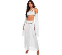 Hansber Pigiama Intimo Donna Biancheria Intima Donna Set Due Pezzi Lingerie Babydoll Abito Da Notte Intimo Abito Arabo Sleepwear Club