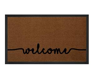 Hanse Home Cozy Welcome Zerbino in poliammide marrone chiaro antracite 45 x 75