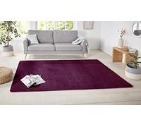 HANSE Home Nasty Tappeto Rotondo per Soggiorno, a Pelo Corto, in Tinta Unita, per Sala da Pranzo, Soggiorno, cameretta dei Bambini, corridoio, Camera da Letto, Cucina, Tinta Unita, 200 cm