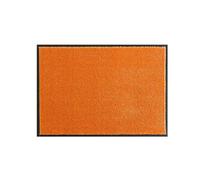 HANSE Home Soft & Clean Zerbino per Interni ed Esterni, 100 x 100 cm, Lavabile e Resistente alle intemperie, Antiscivolo per Ingresso e Esterni, Arancione