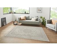 HANSE Home Tappeto in velluto Orient Täbris con bordatura ornamentale classico, dimensioni: 160 x 230 cm, colore: crema/antracite