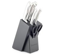 Hanseküche Ceppo portacoltelli senza coltello in legno (legno di gomma, con coltelli)