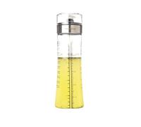 Hanseküche Shaker in vetro da 500 ml, con coperchio migliorato, lavabile in lavastoviglie (shaker)