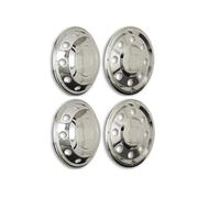 Hansen Styling Parts 4 copricerchi universali, 19,5 pollici, dritti e curvi, per camion asse anteriore e posteriore