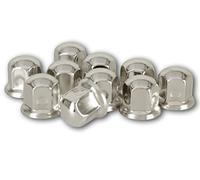 Hansen Styling Parts Tappi per dadi universali per camion, 33 mm, in acciaio inox (20)