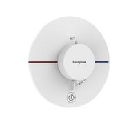 hansgrohe ShowerSelect Comfort S rubinetto doccia da incasso con termostatico, 15562700, ShowerSelect Comfort S bianco opaco [Rubinetteria Bagno > Rubinetteria Doccia]