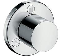 Hansgrohe Trio/Quattro - Rubinetto di arresto e scambio ad incasso, cromato 15932000