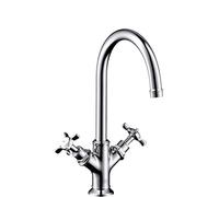Hansgrohe 16502000 Rubinetto Tradizionale Monoforo Lavabo Axor Montreux16502, Argento