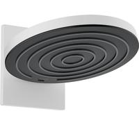 Hansgrohe 24150700, bianco opaco, soffione doccia 260mm / con attacco a parete