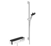 hansgrohe 24270000 Sistema Doccia, Cromo, shower rail 90cm