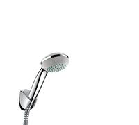 hansgrohe Crometta 85 Ensemble porte-douche Mono avec flexible de douche 160 cm, chromé, 27577000, 27577000