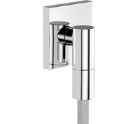 hansgrohe FixFit Fine E raccord mural avec clapet anti-retour, 28883000, 28883000, Colorazione: cromo