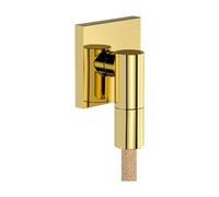 hansgrohe FixFit Fine E raccord mural avec clapet anti-retour, 28883990, 28883990, Colorazione: Ottica in oro lucido