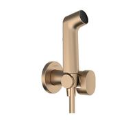 hansgrohe 29230140 Doccetta bidette, Bronzo Spazzolato, rund