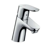 hansgrohe Focus Mitigeur de lavabo, CoolStart, ComfortZone70, saillie 101mm, garniture de vidage à tirette, chromé, 31539000, 31539000