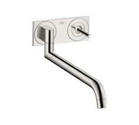 AXOR Uno² rubinetto da cucina, orientabile, 38815800, Uno² acciaio inox spazzolato [Rubinetteria da Cucina > Rubinetti da Cucina]