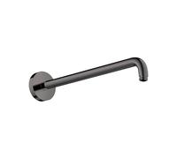 hansgrohe 40,6 cm Moderno Cromo Nero Lucido, per Soffione Doccia Montaggio A Parete, 27413331