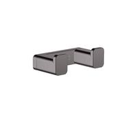 Hansgrohe AddStoris - Appendino doppio, cromo nero spazzolato 41755340