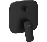 hansgrohe Logis Mitigeur de bain, encastré, pour iBox universal, 2 consommateurs, 71405670, 71405670, Colorazione: nero opaco
