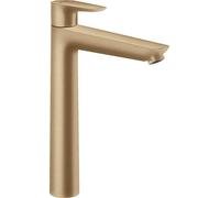 hansgrohe Talis E miscelatore monocomando per lavabo 240, senza scarico a scomparsa, sporgenza 183 mm, colorazione: bronzo spazzolato