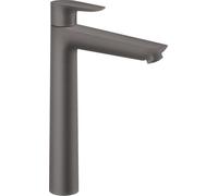 hansgrohe Talis E mitigeur monocommande de lavabo 240, sans vidage, saillie 183mm, 71717340, 71717340, Colorazione: Nero spazzolato