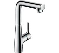 hansgrohe Talis S miscelatore monocomando per lavabo 210, scarico a scomparsa, bocca girevole 120Â°, sporgenza 162 mm, 72105000 - 72105000