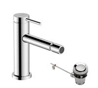 hansgrohe Tecturis S Mitigeur monocommandé pour bidet, saillie 148 mm, 73201000, 73201000, Colorazione: cromo