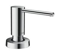 hansgrohe A51 dispenser per detersivo, 40448000, A51 cromo/bianco [Dispenser per Detersivo > Dispenser per Detersivo]