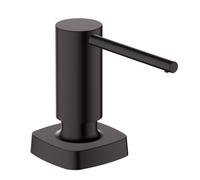 hansgrohe A71 dispenser per detersivo, 40468670, A71 nero opaco/bianco [Dispenser per Detersivo > Dispenser per Detersivo]