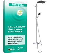 Hansgrohe Activera Q set doccia a parete con termostato con soffione cromo 28753000