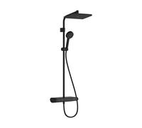 Hansgrohe Activera Q set doccia a parete con termostato con soffione nero 28649670
