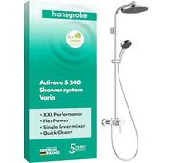 hansgrohe Activera S colonna doccia con miscelatore, miscelatore monocomando, 28875000, Activera S cromo [Rubinetteria Bagno > Colonne Doccia]