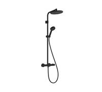 hansgrohe Activera S sistema doccia, termostatico, 28078670, Activera S nero opaco [Rubinetteria Bagno > Colonne Doccia]