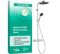 hansgrohe Activera S sistema doccia, termostatico, 28078000, Activera S cromo [Rubinetteria Bagno > Colonne Doccia]