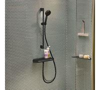 hansgrohe Activera Select S colonna doccia con termostatico, 28087670, Activera Select S nero opaco [Rubinetteria Bagno > Rubinetteria Doccia]