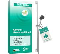 hansgrohe Activera Select S set doccia con asta saliscendi, 2 tipi di getto, 28046000, Activera Select S cromo [Rubinetteria Bagno > Set Doccia]